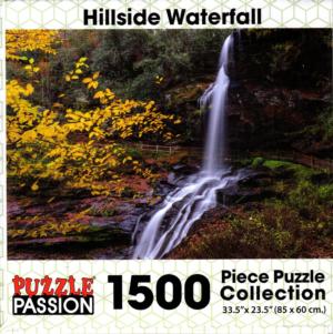 Hillside Waterfall Waterfall Jigsaw Puzzle By Puzzle Passion