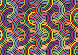 Loops Within Loops Puzzle Pattern & Geometric Jigsaw Puzzle By Mchezo Puzzles