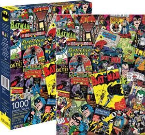 DC Batman Collage Superheroes Impossible Puzzle By Aquarius
