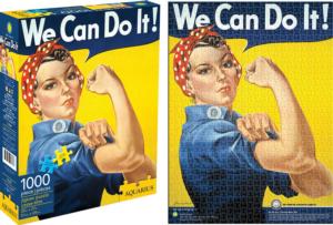 Rosie the Riveter (Smithsonian) Quotes & Inspirational Jigsaw Puzzle By Aquarius