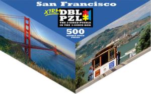 San Francisco Bridges Triangular Puzzle Box By Pigment & Hue