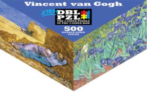 Vincent Van Gogh Flowers Triangular Puzzle Box By Pigment & Hue