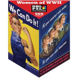 Women of WWII Military / Warfare Triangular Puzzle Box By Pigment & Hue