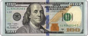 $100 Banknote MiniPix® Puzzle United States Miniature Puzzle By Pigment & Hue