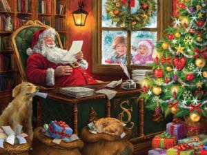 Dear Santa Christmas Jigsaw Puzzle By Heritage Puzzles