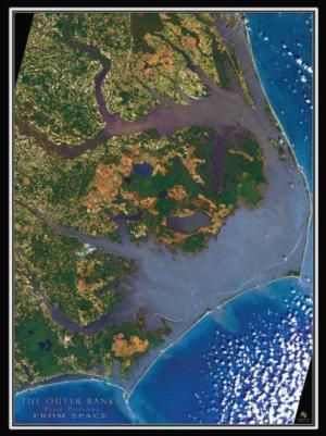 Outer Banks from Space