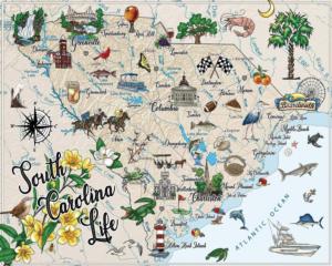 South Carolina Life Beach & Ocean Jigsaw Puzzle By Heritage Puzzles