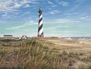 Hatteras Lighthouse Lighthouse Jigsaw Puzzle By Heritage Puzzles