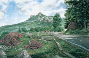 Grandfather Mountain Mountain Jigsaw Puzzle By Heritage Puzzles
