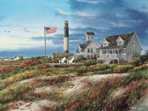 Oak Island Lighthouses Jigsaw Puzzle By Heritage Puzzles