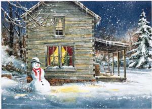 Holiday Retreat Cottage / Cabin Jigsaw Puzzle By Heritage Puzzles