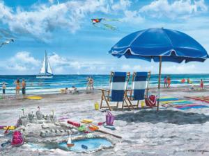 Fun in the Sun Beach Jigsaw Puzzle By Heritage Puzzles