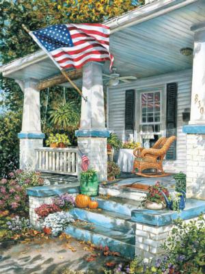 American Way Americana Jigsaw Puzzle By Heritage Puzzles