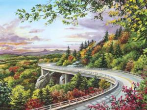 Majestic Byway Landscape Jigsaw Puzzle By Heritage Puzzles