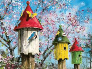 Neighbors Birds Jigsaw Puzzle By Heritage Puzzles