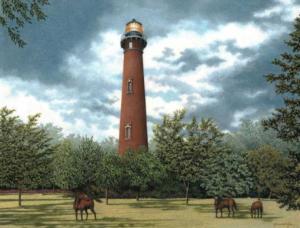 Wild Horses at Currituck Horse Jigsaw Puzzle By Heritage Puzzles