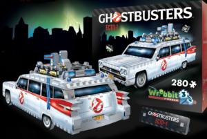 Ghostbusters Ecto-1 Movies & TV 3D Puzzle By Wrebbit