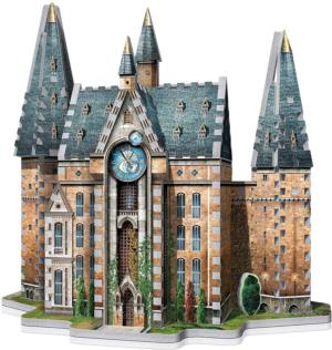 Hogwarts Clock Tower Harry Potter 3D Puzzle By Wrebbit