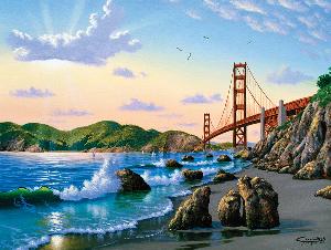 Bridge View United States Jigsaw Puzzle By SunsOut