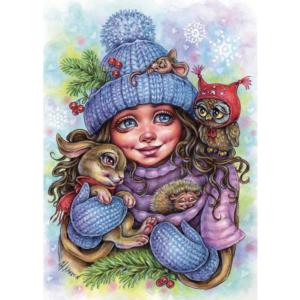 Winter Warmth People Jigsaw Puzzle By Jacarou Puzzles