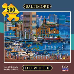 Baltimore Americana Jigsaw Puzzle By Dowdle Folk Art