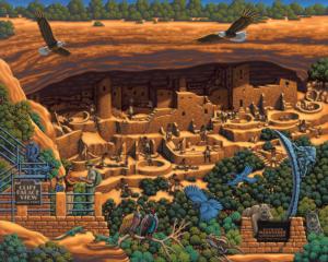 Mesa Verde National Park National Parks Jigsaw Puzzle By Dowdle Folk Art