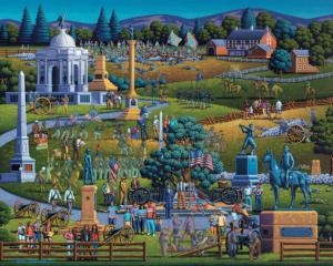 Gettysburg National Military Park National Parks Jigsaw Puzzle By Dowdle Folk Art