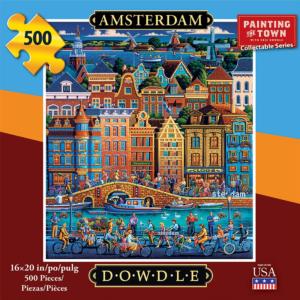 Amsterdam Amsterdam Jigsaw Puzzle By Dowdle Folk Art