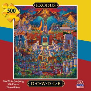 Exodus Americana Jigsaw Puzzle By Dowdle Folk Art