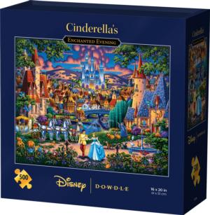 Cinderella's Enchanted Evening Disney Jigsaw Puzzle By Dowdle Folk Art