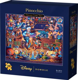 Pinocchio Dreams Come True Disney Jigsaw Puzzle By Dowdle Folk Art