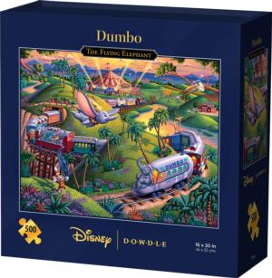 Dumbo The Flying Elephant Disney Jigsaw Puzzle By Dowdle Folk Art