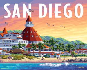 San Diego United States Jigsaw Puzzle By Boardwalk