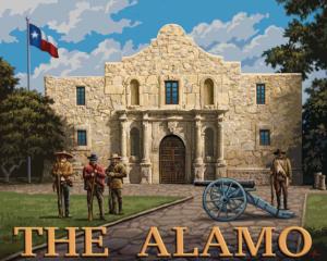 The Alamo Landmarks & Monuments Jigsaw Puzzle By Boardwalk
