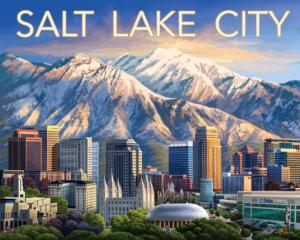 Salt Lake City Travel Jigsaw Puzzle By Boardwalk