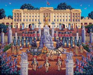 Buckingham Palace United Kingdom Jigsaw Puzzle By Dowdle Folk Art