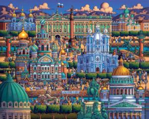 St Petersburg Europe Jigsaw Puzzle By Dowdle Folk Art