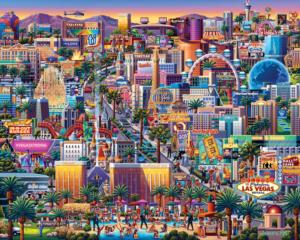 Las Vegas Strip United States Jigsaw Puzzle By Boardwalk
