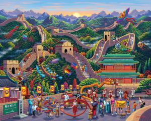 Great Wall of China Asia Jigsaw Puzzle By Boardwalk