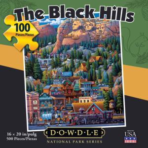 The Black Hills Americana Jigsaw Puzzle By Dowdle Folk Art