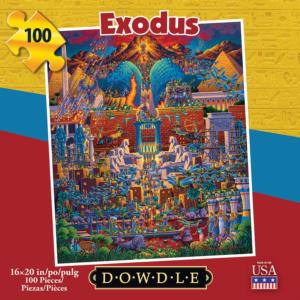 Exodus Folk Art Jigsaw Puzzle By Dowdle Folk Art