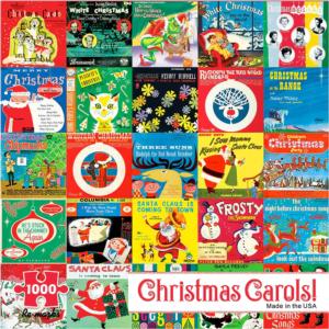 Christmas Carols Pattern & Geometric Jigsaw Puzzle By Re-marks