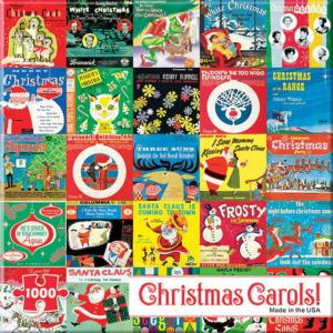 Christmas Carols Pattern / Assortment Jigsaw Puzzle By Re-marks