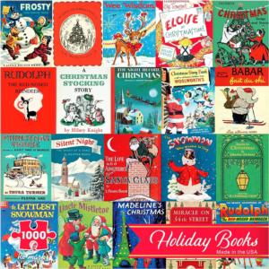 Holiday Books Books & Reading Jigsaw Puzzle By Re-marks