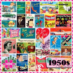 The 1950s Nostalgic & Retro Jigsaw Puzzle By Re-marks
