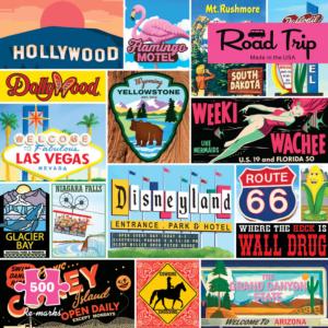 Road Trip Nostalgic & Retro Jigsaw Puzzle By Re-marks