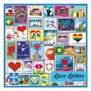 Love Letters Collage Jigsaw Puzzle By Re-marks