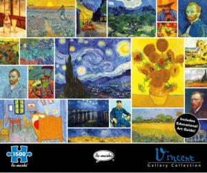 Vincent Van Gogh Fine Art Jigsaw Puzzle By Re-marks