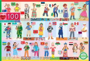 Children of the World People Children's Puzzles By eeBoo