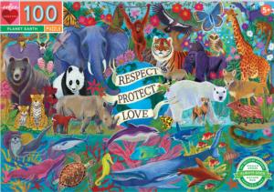 Planet Earth Animals Jigsaw Puzzle By eeBoo